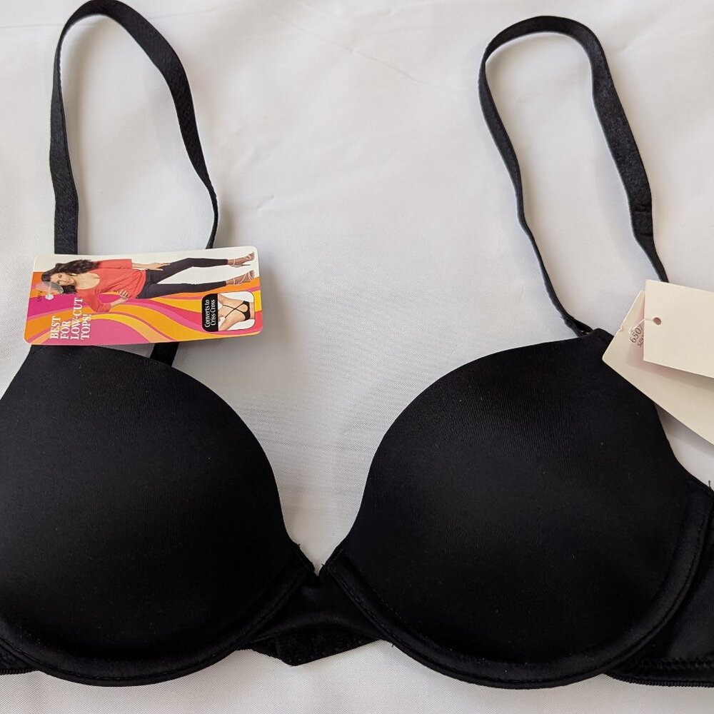 NWT Inspirations by Maidenform (sexy push-up) Bra, Size 34A